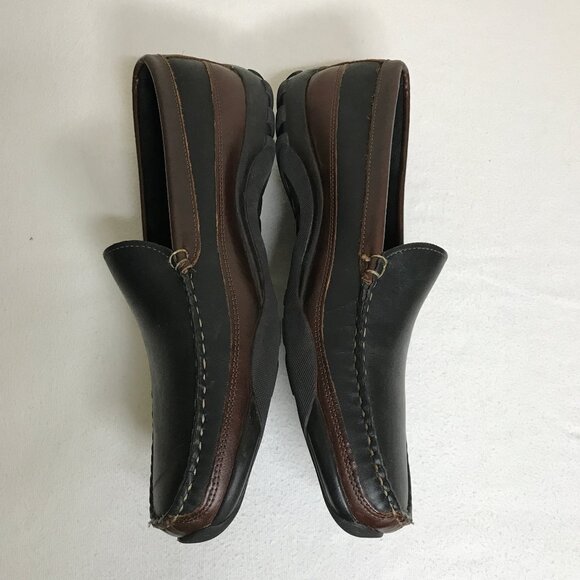 Allen Edmonds Men Size 13 D Boulder Venetian Driving Two Tone Leather Loafer - Picture 7 of 15